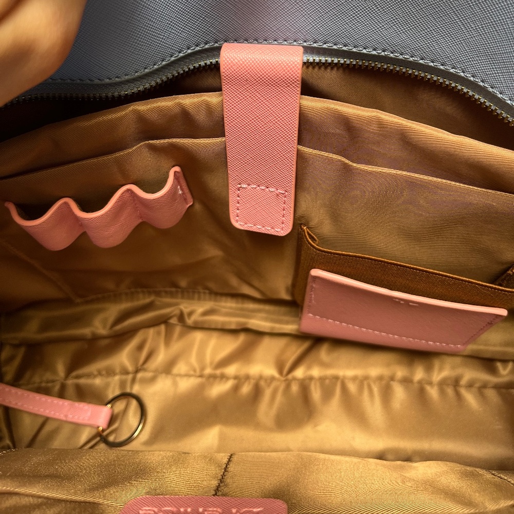 Blue and Pink Computer Bag/Pure - Picture 6 of 11